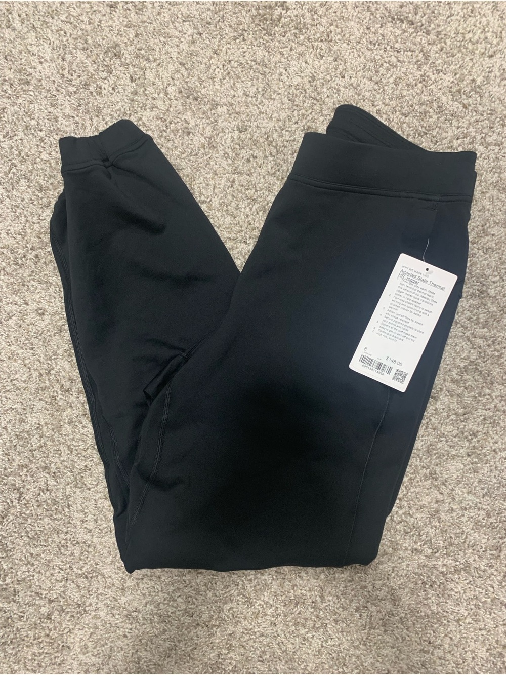 Lululemon Adapted State Thermal HR Jogger

Size 8